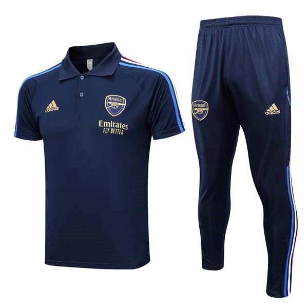 Polo Arsenal Komplett Set 2023-24 Blau